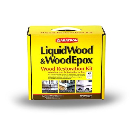Abatron Abatron LiquidWood and WoodEpox Beige Wood Restoration Kit 4 qt WRK4QKR